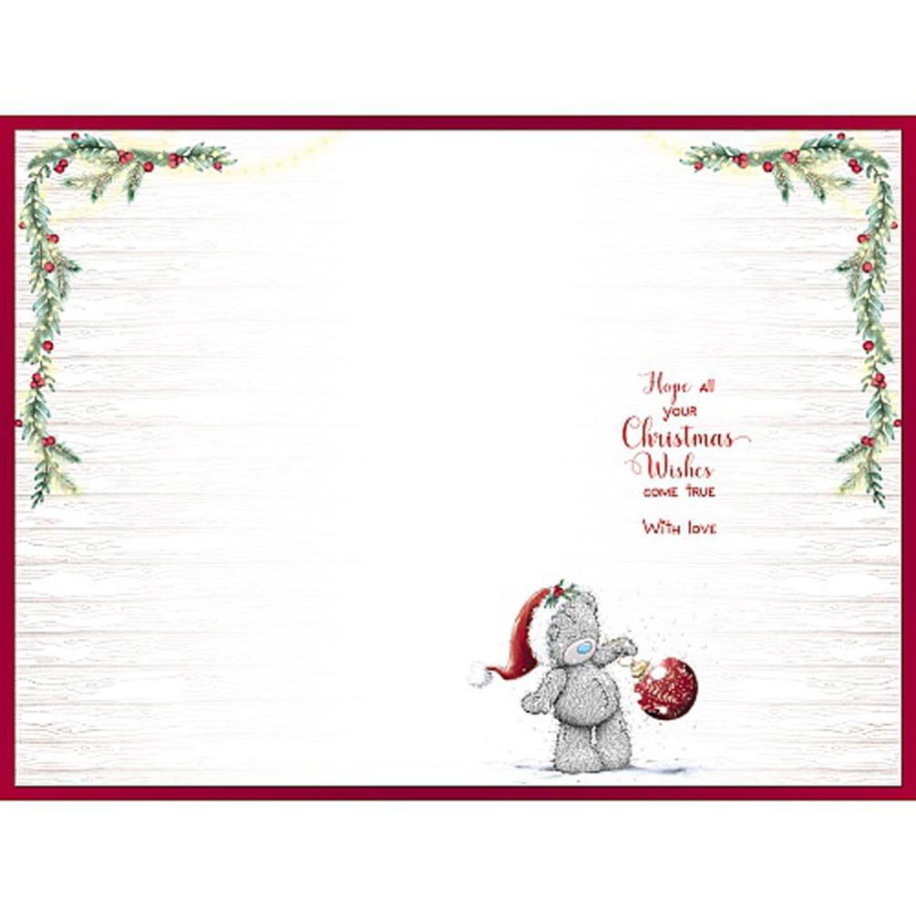 Special Grandson Me to You Bear Christmas Card Extra Image 1
